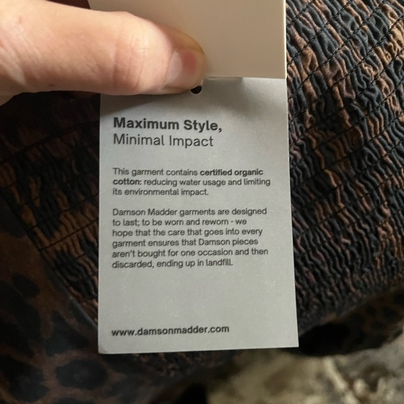 NWT Leopard Print Dress from Anthropologie - Picture 7 of 8